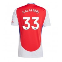 Arsenal Riccardo Calafiori #33 Hemmatröja 2024-25 Kortärmad